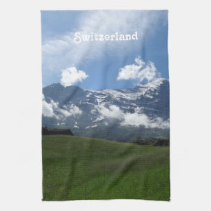 Swiss Landscape Tea Towel
