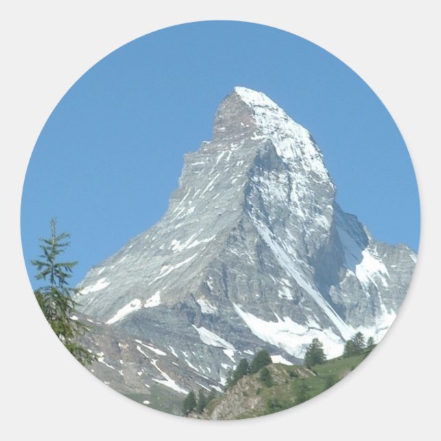 Swiss Matterhorn Sticker (Front)