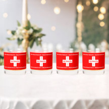 Swiss National Day in Four Languages Swiss Flag