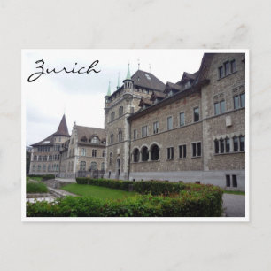 swiss national museum postcard