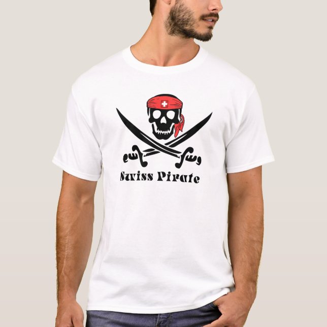 Swiss Pirate T-Shirt (Front)