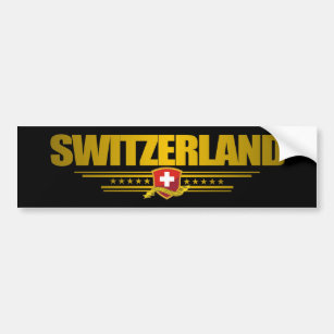 "Swiss pride" Bumper Sticker