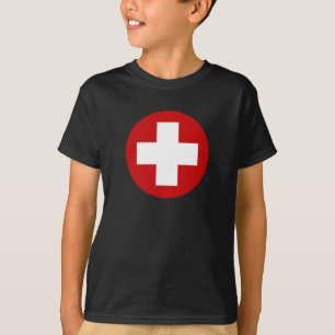 Swiss Red Cross Emergency Recovery Roundell T-Shirt