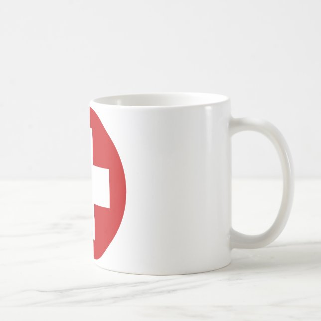 Swiss Red Cross Emergency Roundell Coffee Mug (Right)