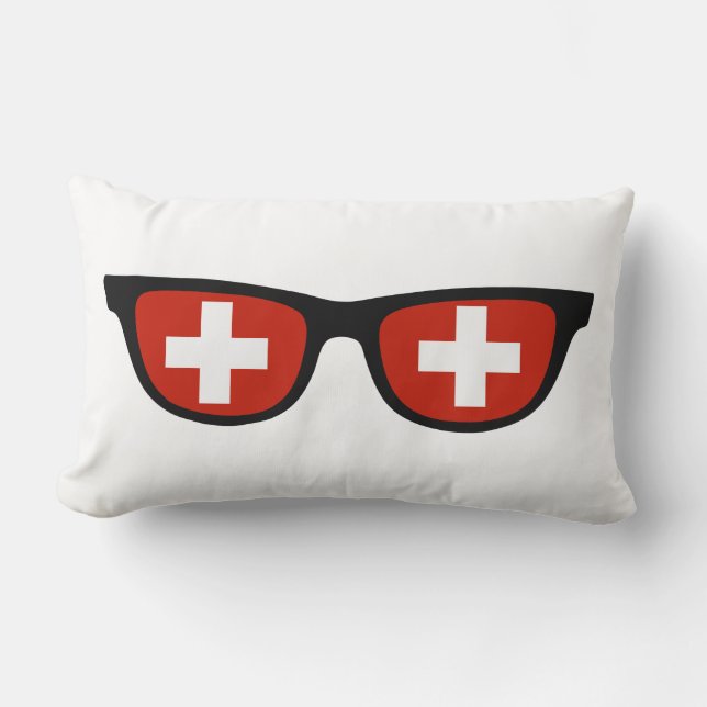 Swiss Shades custom throw pillows (Front)