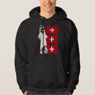 Swiss Sheik Flag Soccer Switzerland Hoodie