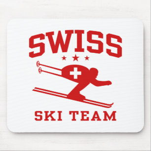 Swiss Ski Team Mouse Pad