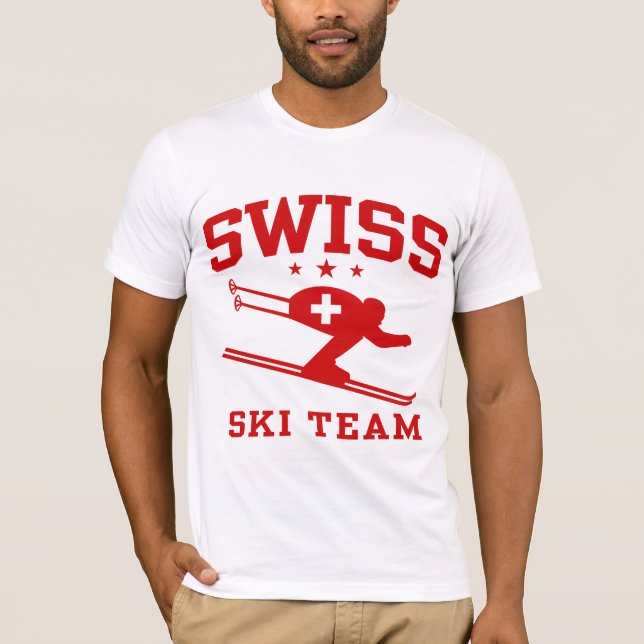 Swiss Ski Team T-Shirt (Front)