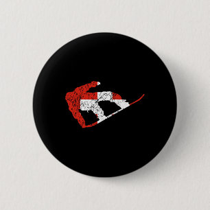 Swiss Snowboarder Switzerland Flag Cool Snowboardi 6 Cm Round Badge