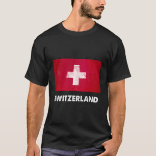 Swiss Switzerland Flag T-Shirt