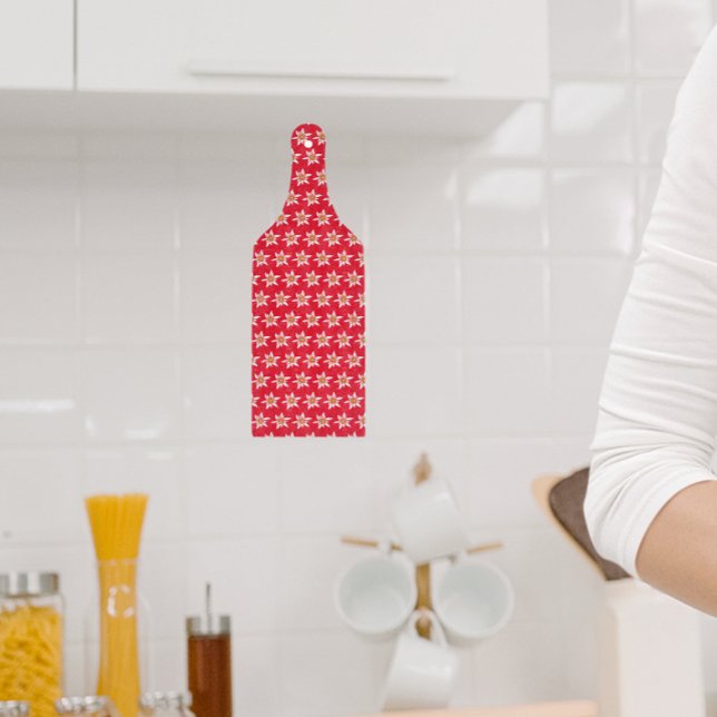 Swiss Symbol Edelweiss Flower Pattern  Cutting Board (Edelweiss pattern Cutting Board)
