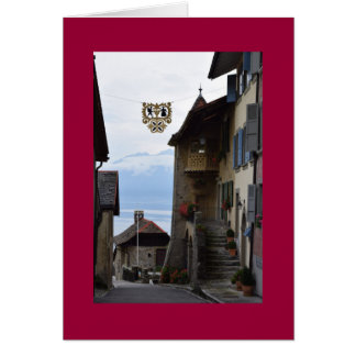 Swiss winemaking village