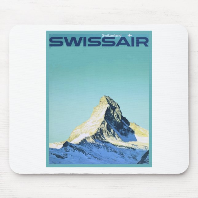 Swissair, Matterhorn Mouse Pad (Front)