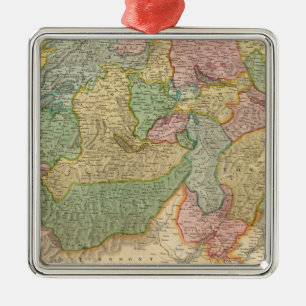 Swisserland, Mt Blanc Metal Ornament