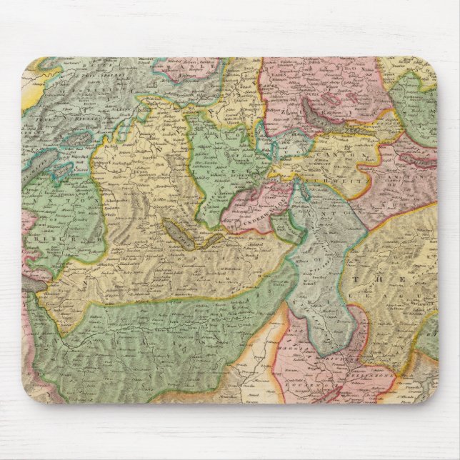 Swisserland, Mt Blanc Mouse Pad (Front)