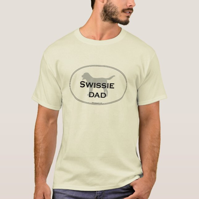 Swissie Dad T-Shirt (Front)
