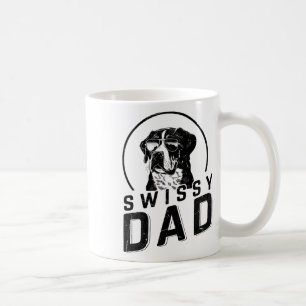 Swissy Dad Dog Owner Gifts For Men Funny Dog Dad C Coffee Mug