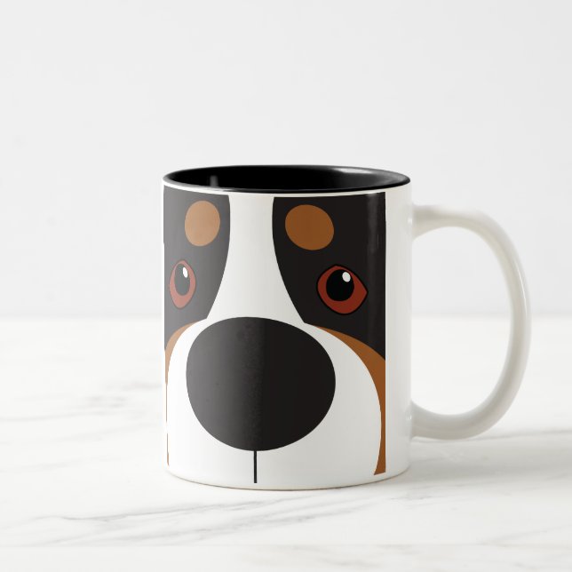 Swissy Face Mug (Right)