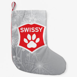 Swissy on Snow Christmas Stocking