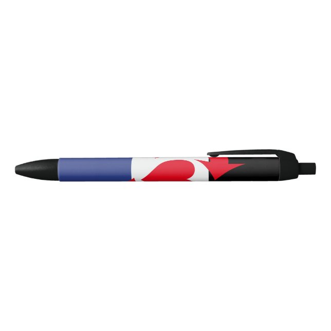 Switch Pride Flag Black Ink Pen (Top)