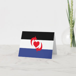 Switch Pride Flag Card