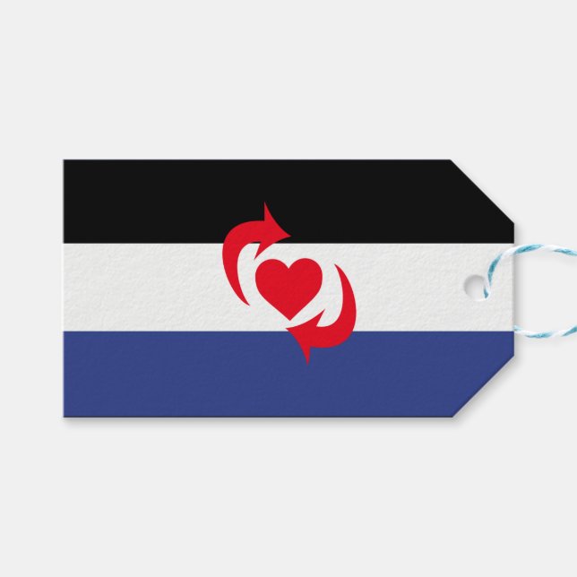 Switch Pride Flag Gift Tags (Front (Horizontal))