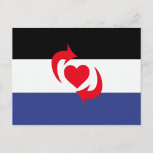 Switch Pride Flag Postcard