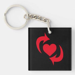 Switch Pride Key Ring