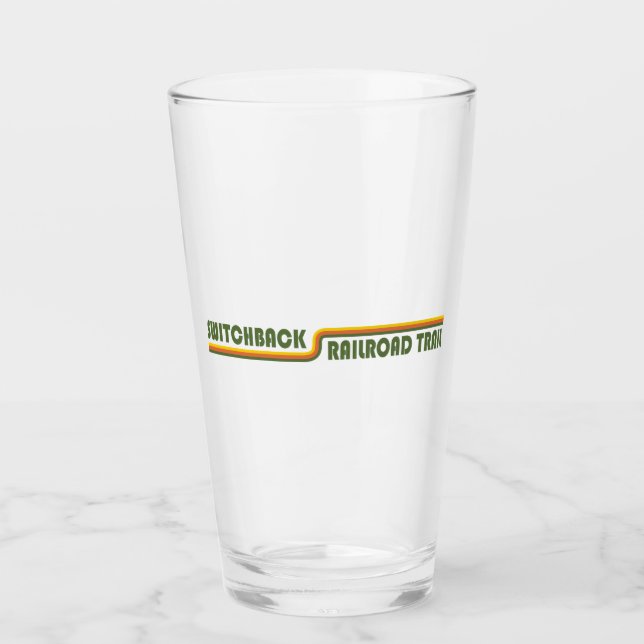 Switchback Railroad Trail Glass (Front)