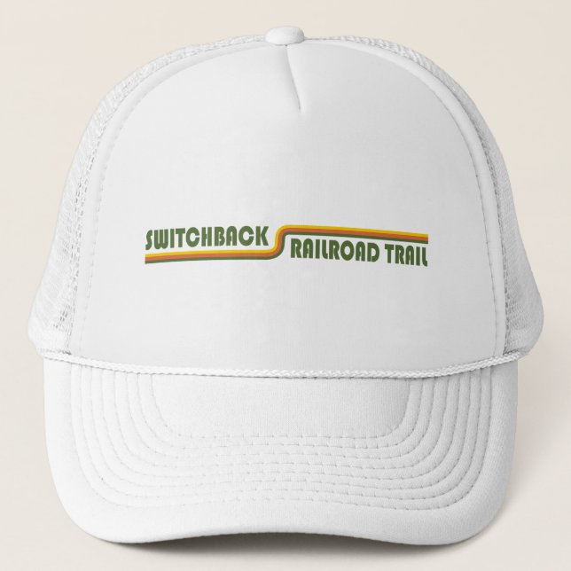 Switchback Railroad Trail Trucker Hat (Front)