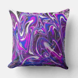 Switches Brushes of Colours Throw Pillows