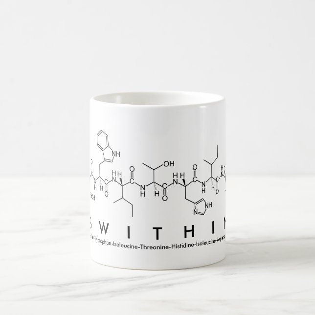 Swithin peptide name mug (Center)