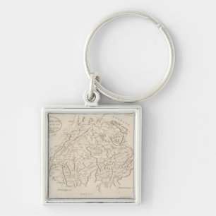 Switzerland 12 key ring