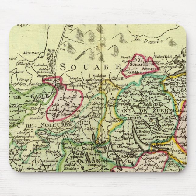 Switzerland 12 mouse pad (Front)