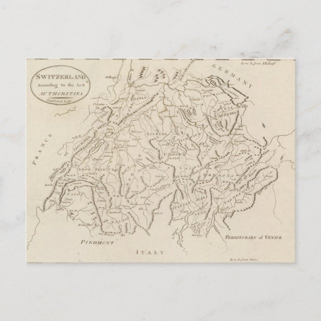 Switzerland 12 postcard (Front)