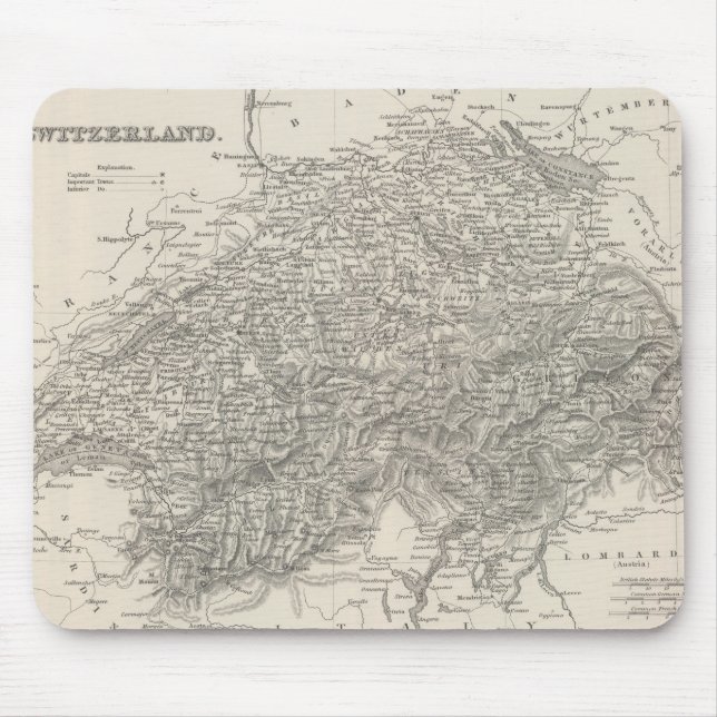 Switzerland 15 mouse pad (Front)