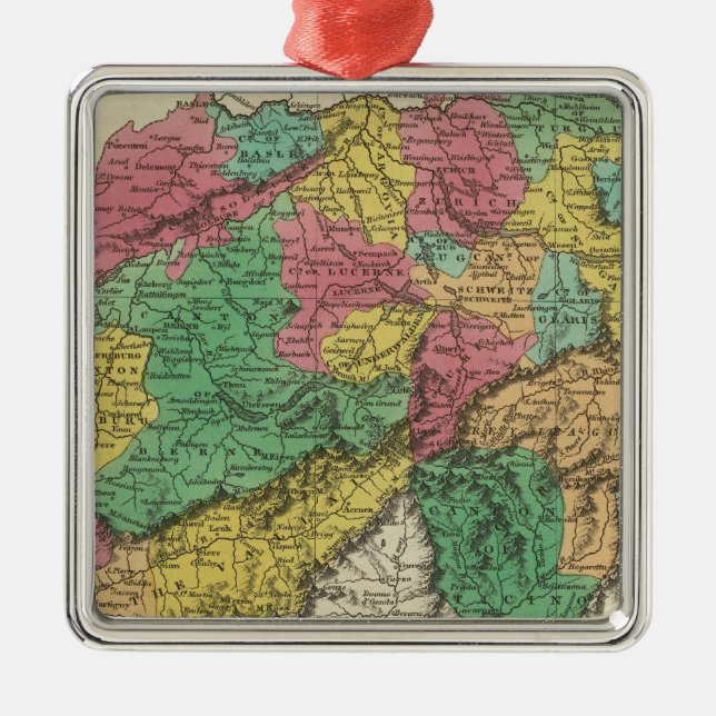 Switzerland 17 metal ornament (Front)