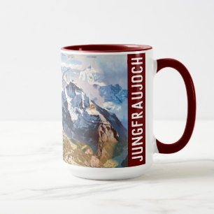 " Switzerland: 2021 - Jungfraujoch Panorama ... Mug