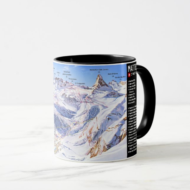 " Switzerland: 2021/today - Zermatt/Matterhorn Pan Mug (Front Right)