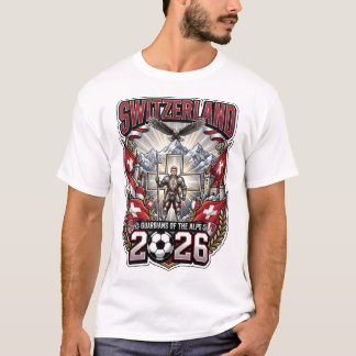 Switzerland 2026 Personalised Football Fan T-Shirt