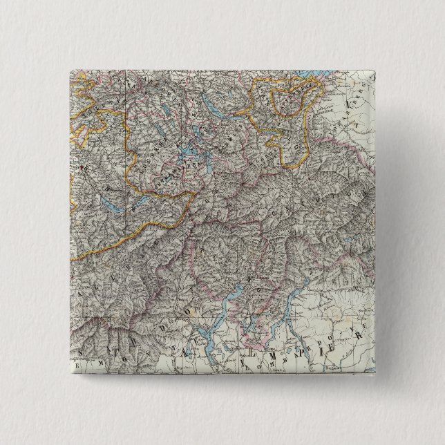 Switzerland 2 15 cm square badge (Front)