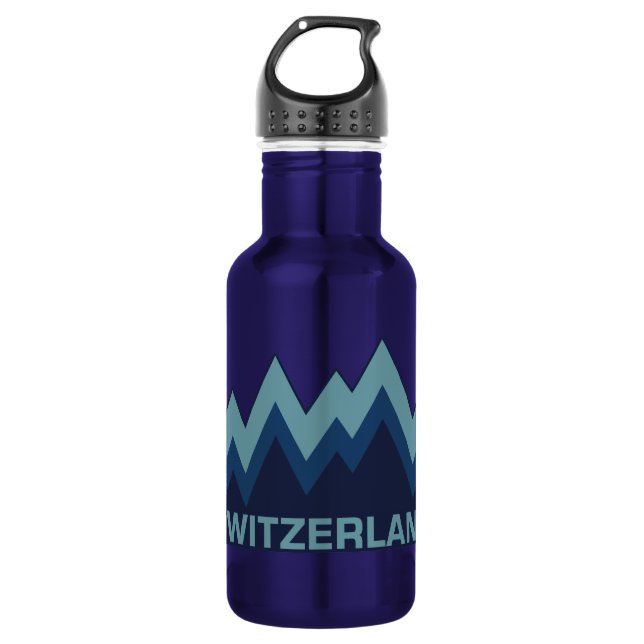 SWITZERLAND 532 ML WATER BOTTLE (Front)