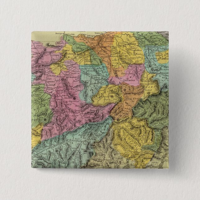 Switzerland 6 15 cm square badge (Front)