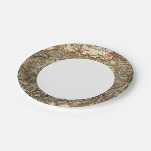 Switzerland 7 paper plate