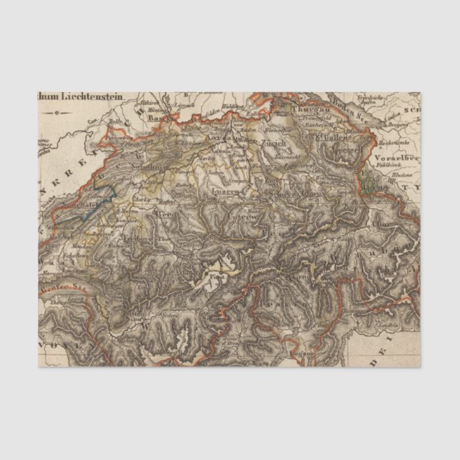 Switzerland 7 tissue paper (Front)