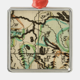 Switzerland 8 metal ornament