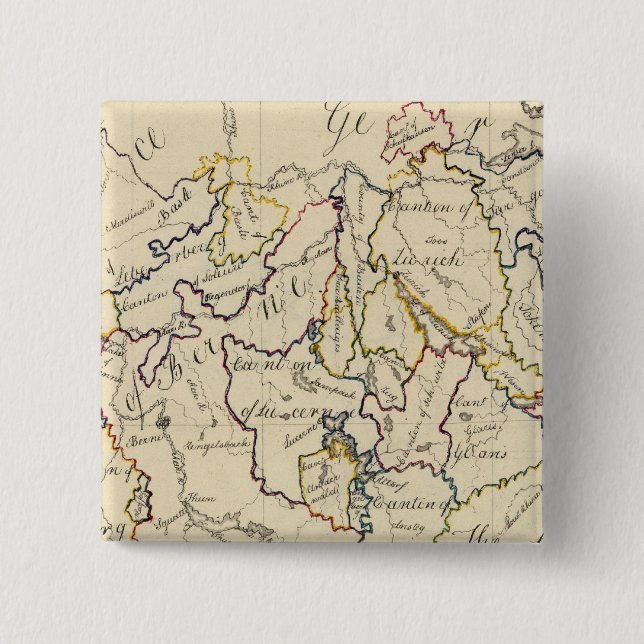 Switzerland 9 15 cm square badge (Front)