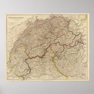 Switzerland, Alps Poster