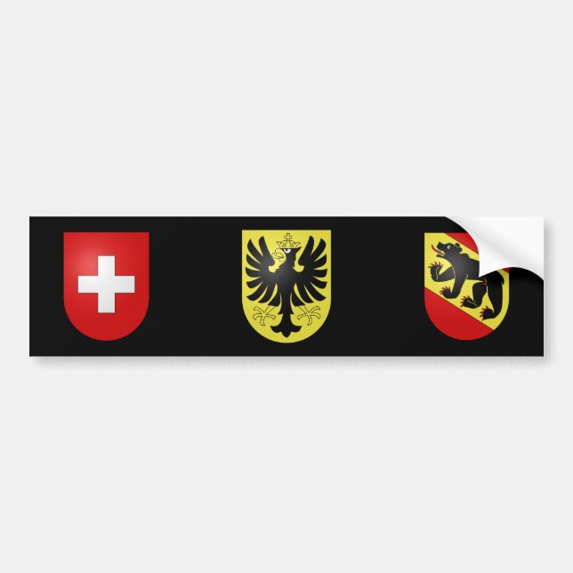 Switzerland - Bern - Oberhasli Bumper Sticker (Front)
