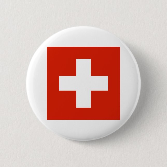 Switzerland Button (Front)